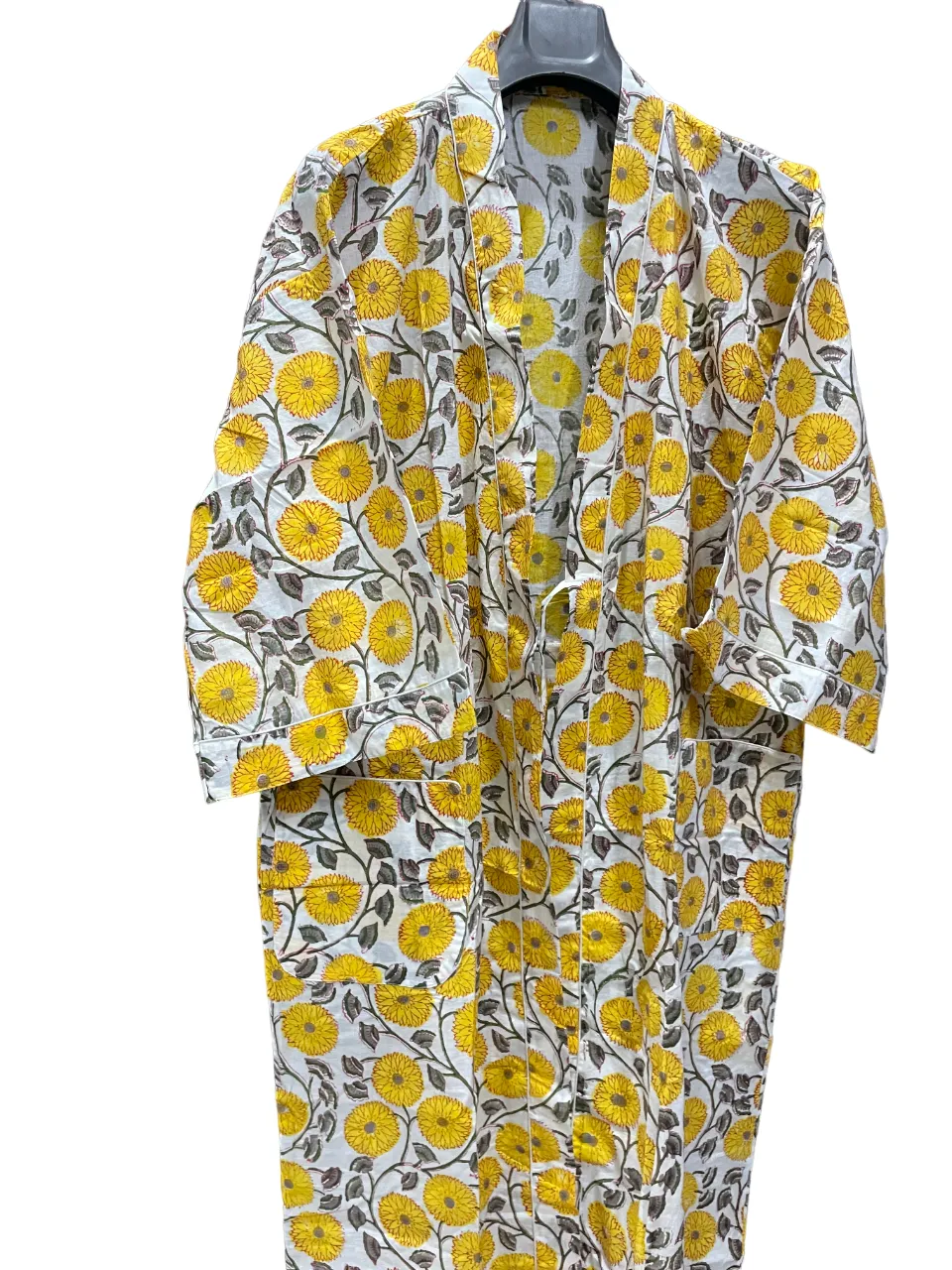 YELLOW KITTY - KIMONO ROBE